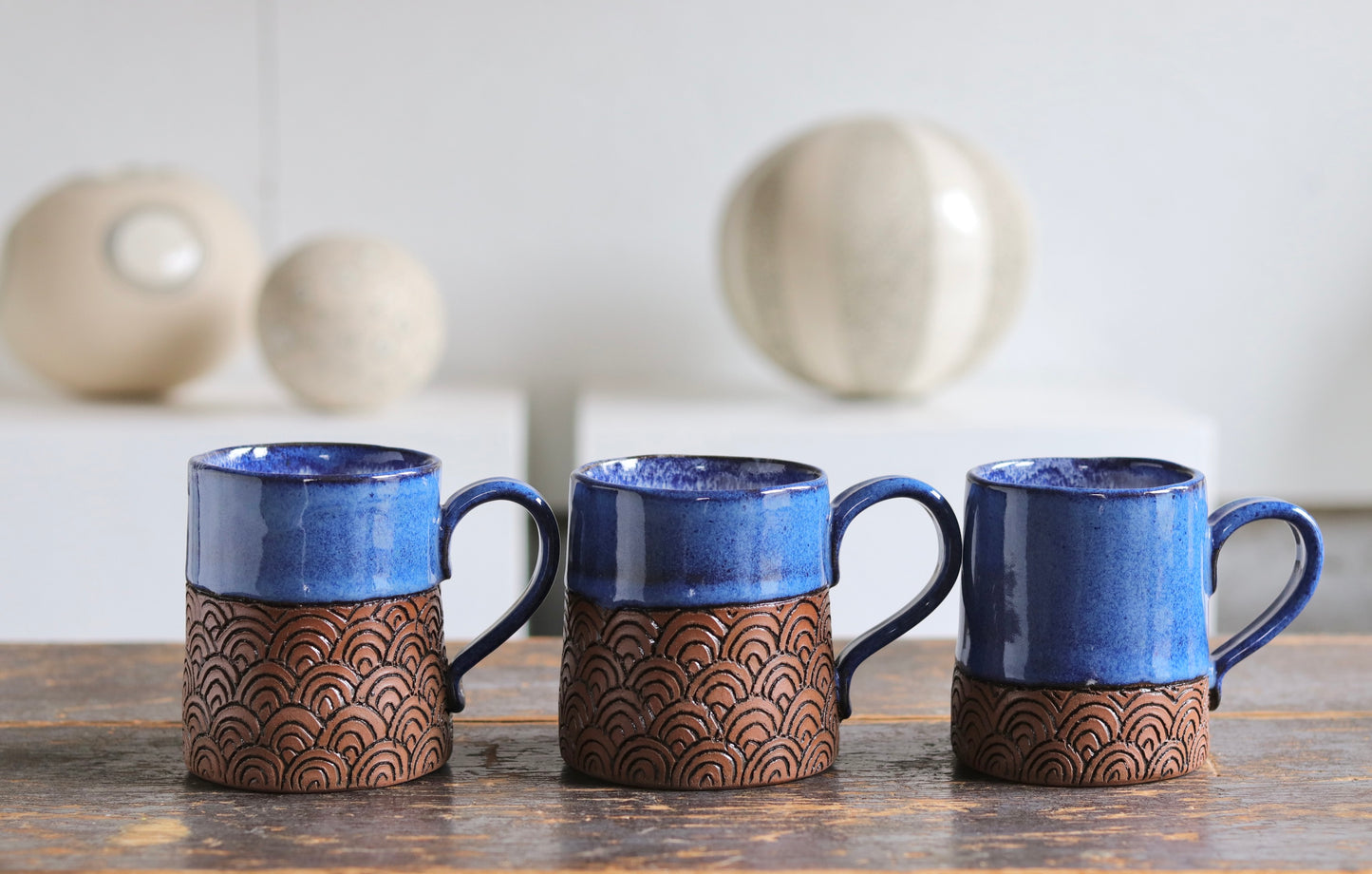 Mug - Dark Scale - Blue
