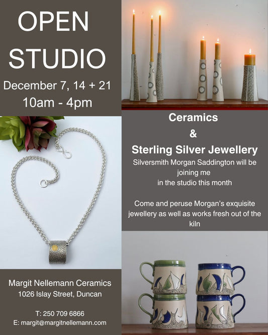 December Studio Open Hours