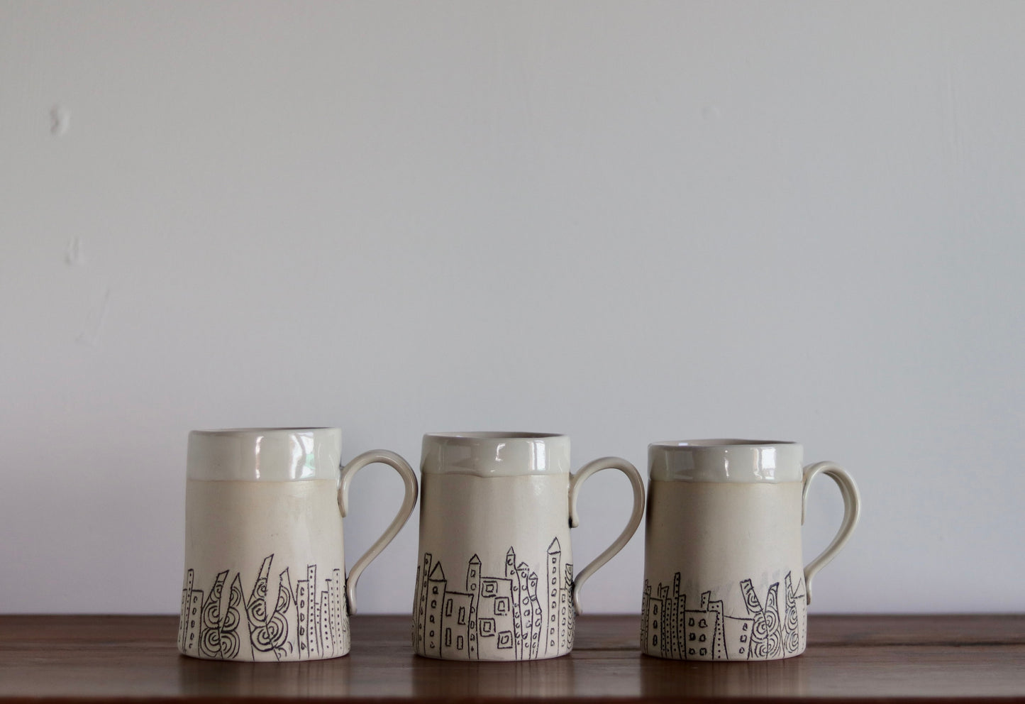 Mug - Cityscape - White