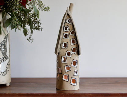 Lantern House - Tall with white windows