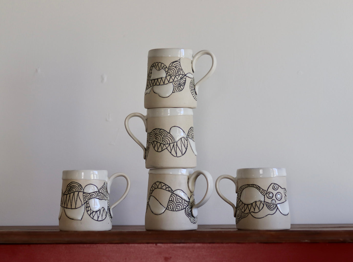 Mug - Abstract - White