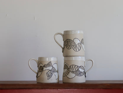 Mug - Abstract - White