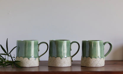 Mug - Scale - Green