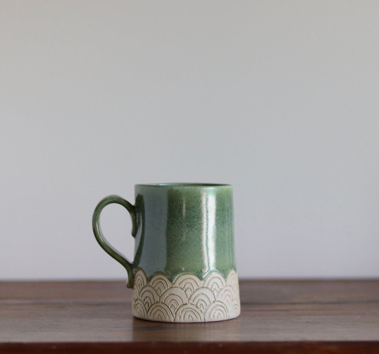 Mug - Scale - Green