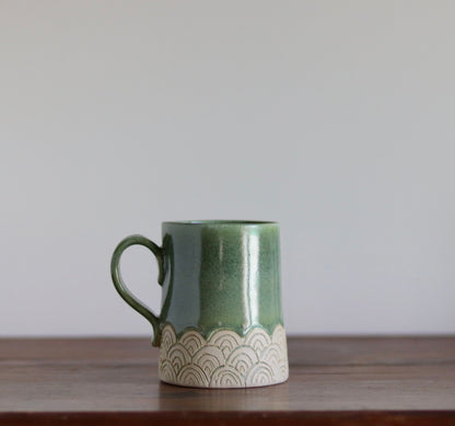 Mug - Scale - Green