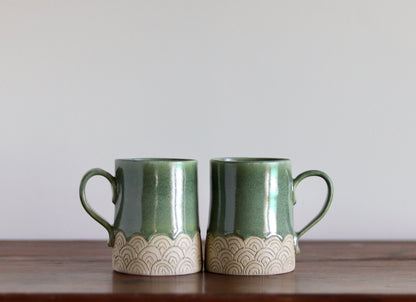 Mug - Scale - Green
